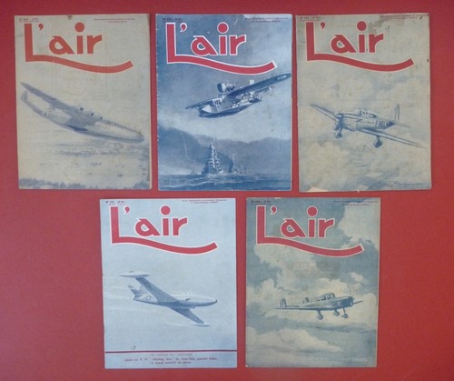 Lot revues air 555 - lot,
