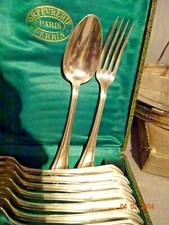 16 couverts art déco