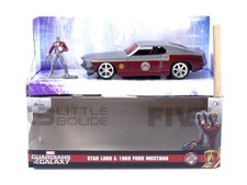 JADA TOYS 1/32 - FORD MUSTANG FASTBACK WITH STAR LORD FIGURE - 1969 33077S