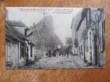 63 CPA MONTAIGUT EN COMBRAILLES PORTE DE MONTMARAULT