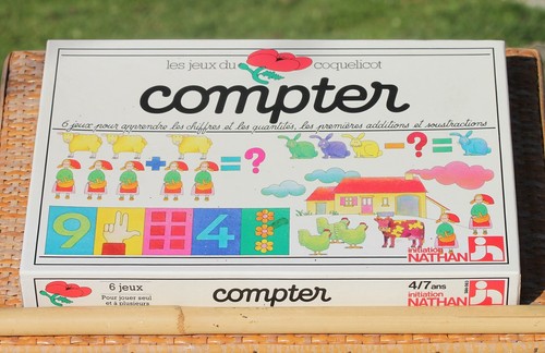 Les jeux coquelicot compter - les, du