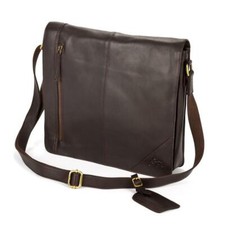 SAC MESSAGER HOMME CUIR NOIR