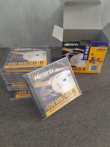Pack memorex 650mb - memorex,