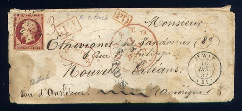 Rare lettre wit - st,