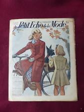 LE PETIT ECHO DE LA MODE  n°  44  du  2 novembre  1941