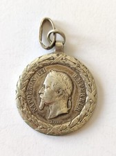 Décoration Militaire NAPOLEON III Campagne d'Italie 1859