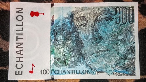 Billet 100 francs maurice - francs,
