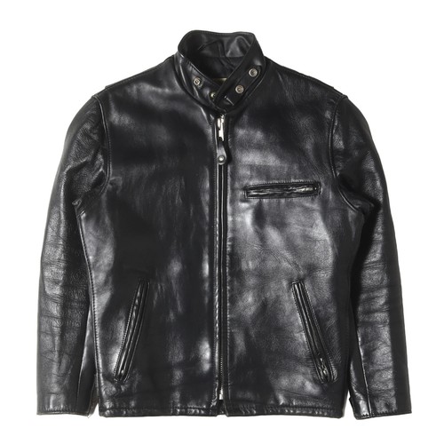 Schott shot jacket black size - schott,