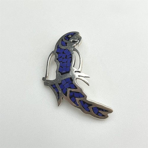 Vintage mexican blue parrot - vintage,