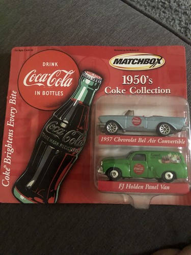 Coca cola 1950s matchbox - coca,