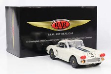 1:18 Cunningham Corvette #3 Classe Champion 24h le Mans 1960 ACME Résine