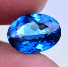 Naturel Bleu Zircon 4.70 CT