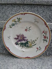 ASSIETTE Décoration SARREGUEMINES U&Cie  POMPADOUR 22cm