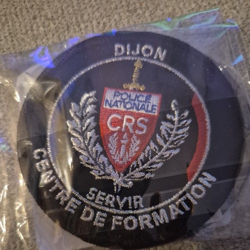 écussons police nationale crs - police,