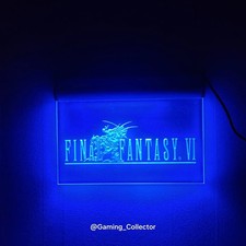 Plaque led final fantasy - plaque,