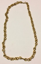 COLLIER POUR DIOR HENKEL & GROSSÉ Germany Métal doré ou Plaqué or 1970 DESIGN