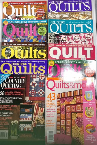 Various quilt magazines set - quilt,