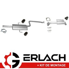 Echappement silencieux pour