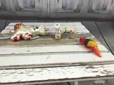 Holiday Christmas Tree 5 Set Pillsbury Dough Boy Light Covers  Bulbs Ornaments 