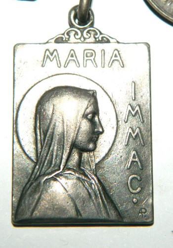 Jolie médaille argent - jolie, en