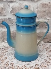 RARE CAFETIERE EMAILLEE