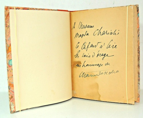 Envoi autographe dekobra - autographe, m.dekobra