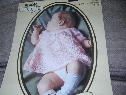 Robe bébé hayfield plis - 3,