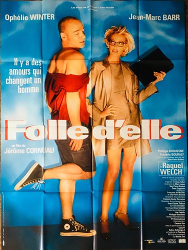 Affiche cinéma folle elle - folle, d'elle