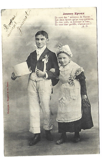 Carte fantaisie bergeret - fantaisie,