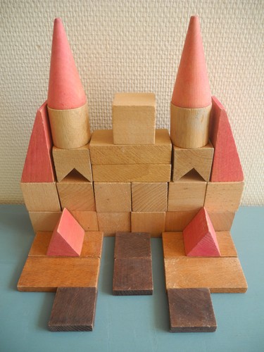 Ancien jouet bois jeujura jeu - ancien,