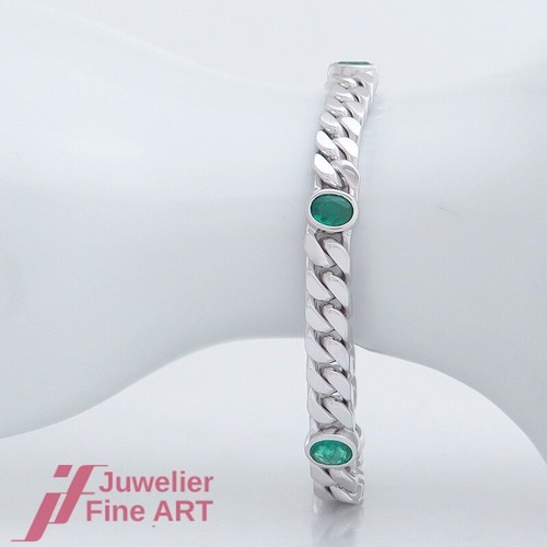 Bracelet émeraude motif - émeraude,