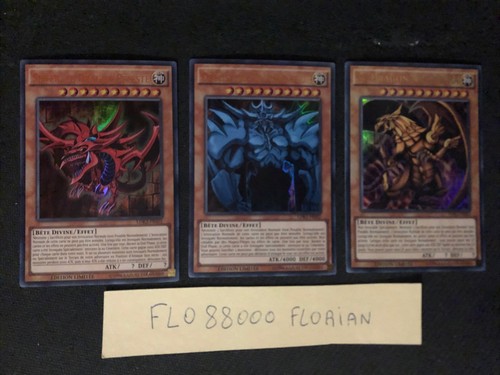 Lot de 3 dieux - yu-gi-oh!,