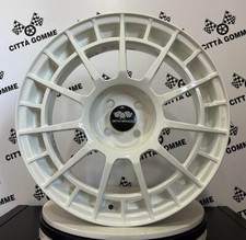 4 Jantes En Alliage Compatibles Alfa Romeo Mito 145 146 155 De 18" NEUVES WHITE