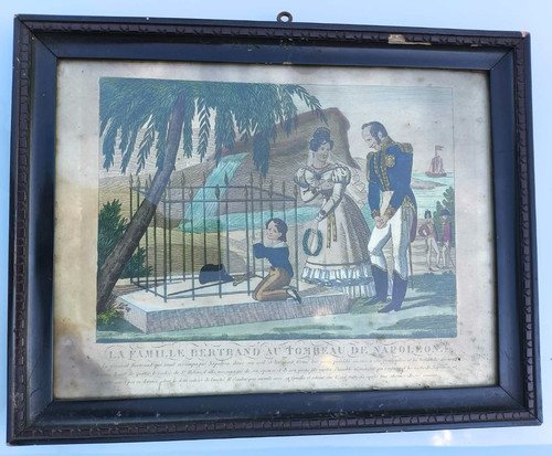 Tableau ancien famille - tableau,