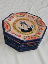 Assiettes plates en céramique