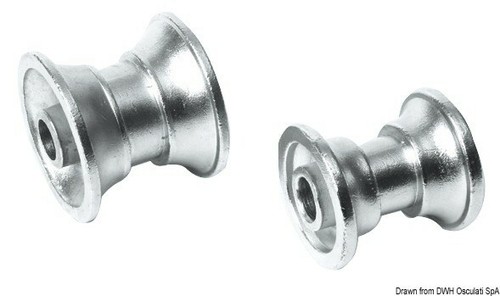 Poulie rechange inox x - rechange,