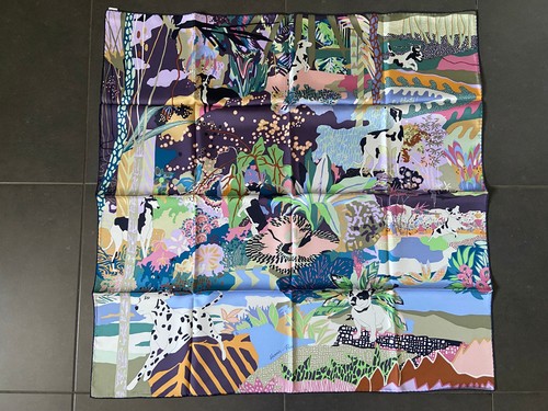 Foulard carré hermès - foulard, soie