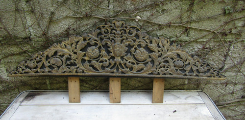 Ancien fronton bronze - fronton,