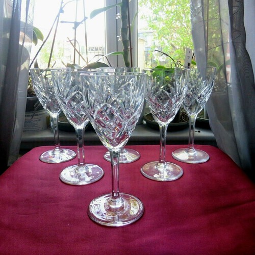 Verres eau en - a, cristal