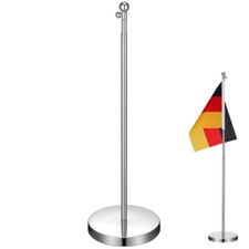  Mat Drapeau Telescopique Support Porte-drapeau Accessoires Pour Mât De