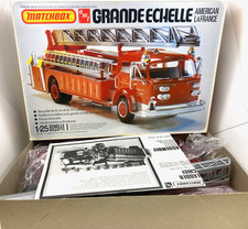 44534 MATCHBOX AMT / USA / AMERICAN LA FRANCE GRANDE ECHELLE POMPIER 1/25