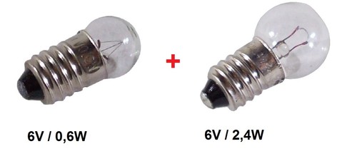 Kit ampoules vélo vtt - 2,