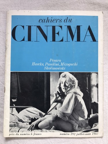 Cahiers cinéma 192 - cahiers, du