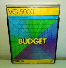Budget  VG 5000 . tbé 