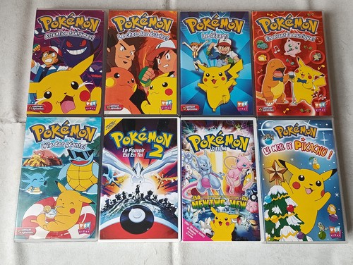 Pokemon lot x8 cassettes - pokemon,