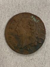 7693 - Sol à l'écu Louis XVI 1790D - TB+