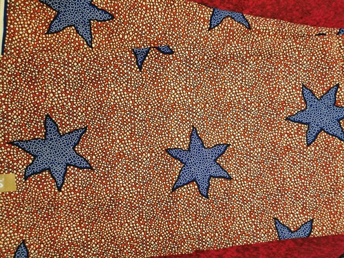 Tissu coton africain imprimé