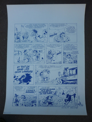 Franquin affiche gag - franquin,