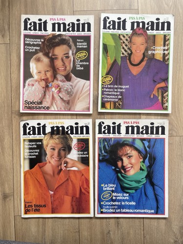 Lot magazines fait main 1986 - magazines,