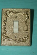 interrupteur va et vient Alombard concorde plaque bronze